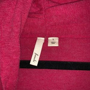 Frenchi Sweaters - Frenchi Pink Cardigan Frenchi Sweaters - Frenchi Pink Cardigan